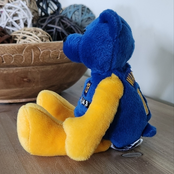 🏈 NFL St. Louis Rams #13 Kurt Warner Beanie-Style Plush Bear – Super Bowl Champ - Picture 3 of 11